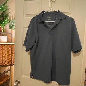 Nautica Men's Blue Polo Shirt-medium